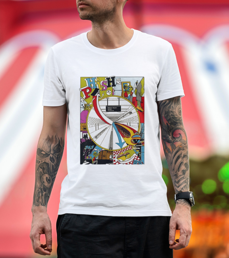 Phish Madison Square Garden New York July 2026 Five Nights Event T-Shirt