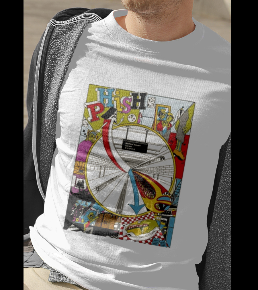 Phish Madison Square Garden New York July 2026 Five Nights Event T-Shirt