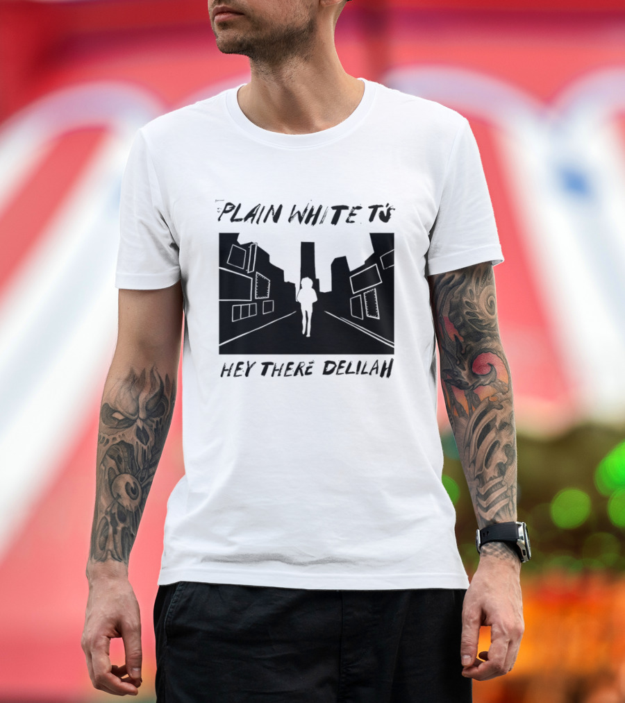 Plain White T's Hey There Delilah City T-Shirt