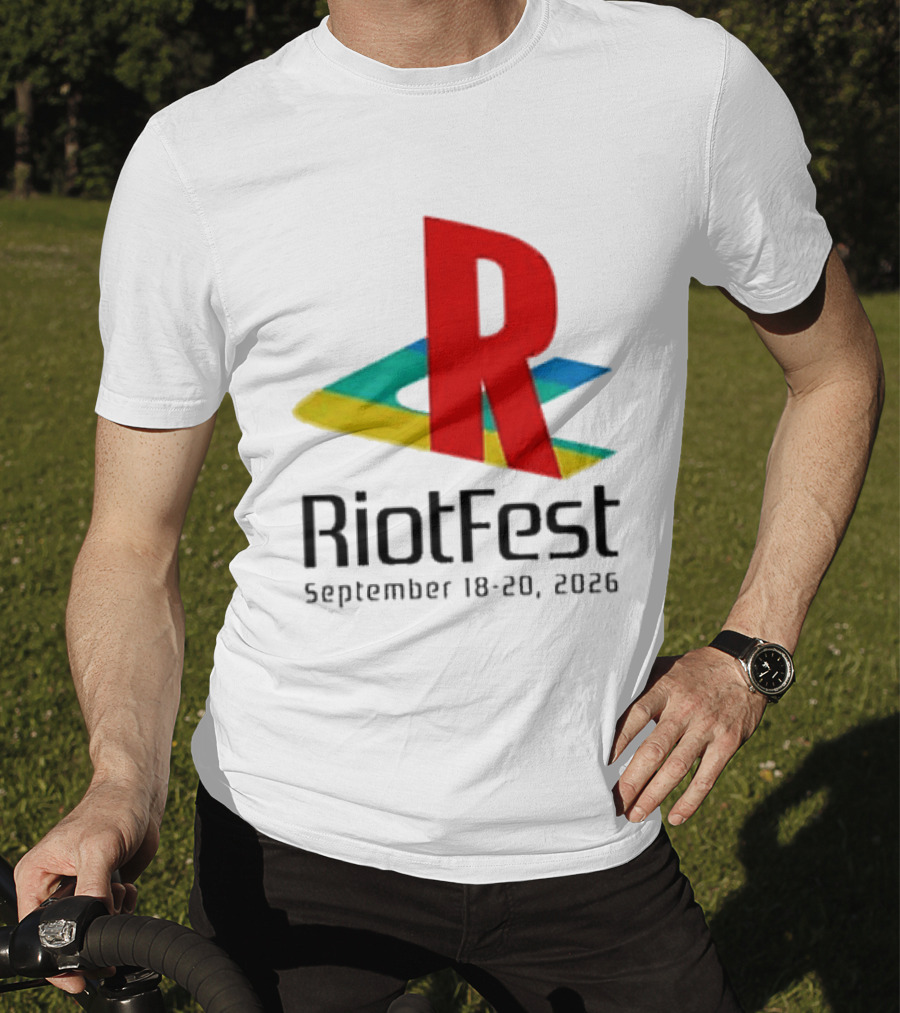 Riot Fest 2026 September 18 20 Colorful R T-Shirt