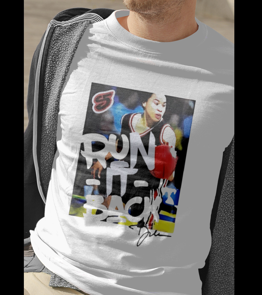 South Carolina Gamecocks Basketball Run It Back Athlete Dribbling T-Shirt