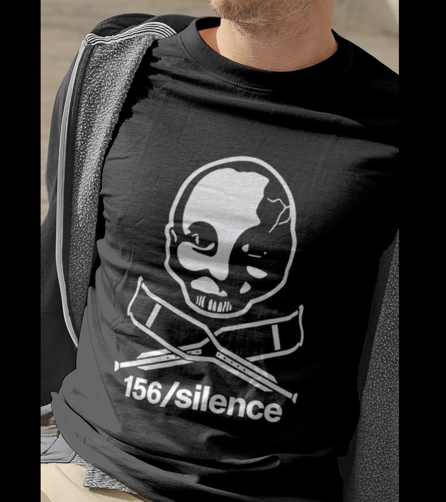 156 Silence Skeleton Face World Tour 2026 T-Shirt