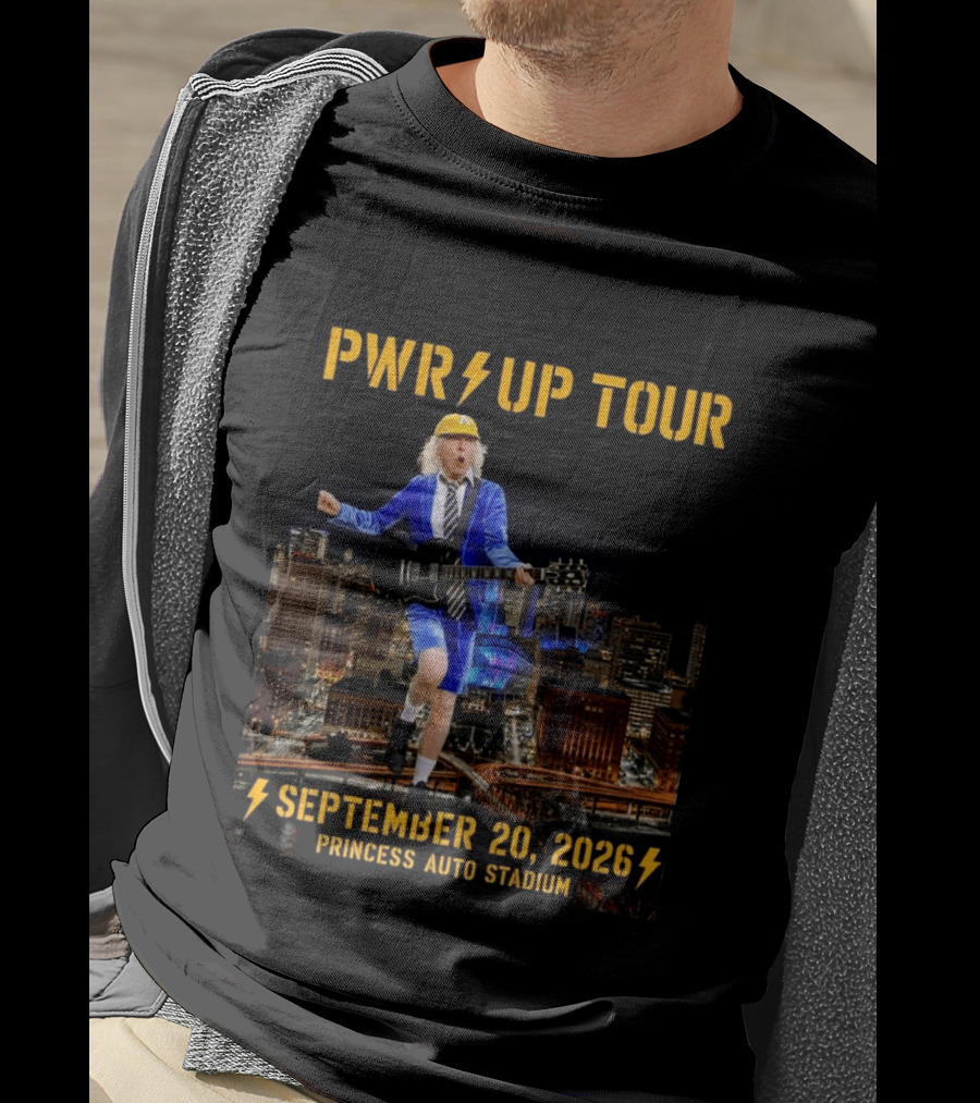 PWR Up Tour September 20 2026 Princess Auto Stadium Winnipeg MB T-Shirt