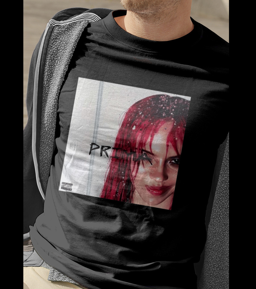 Adela Jergova Prima New Album Cover 2026 Pink Hair T-Shirt