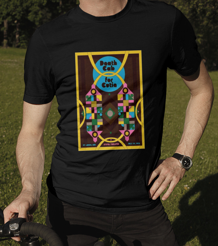 Death Cab For Cutie St. Louis Stifel Theatre July 24 2026 T-Shirt