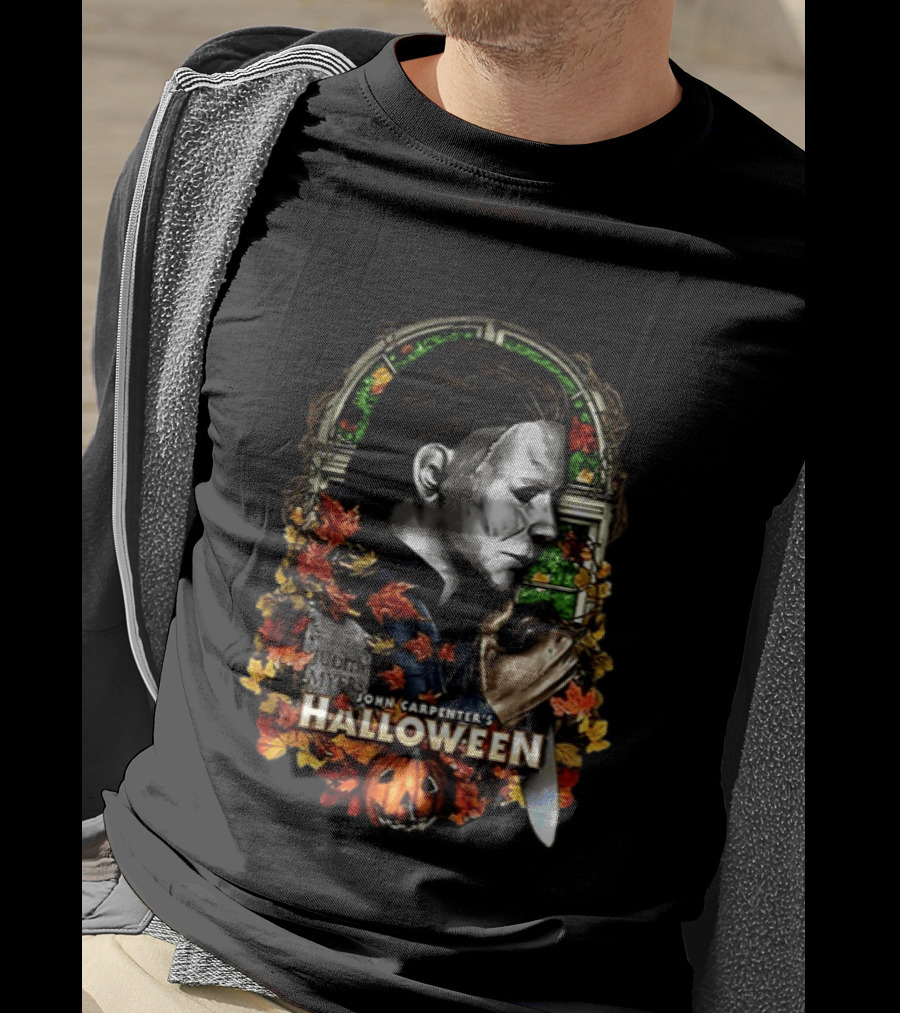 John Carpenter's Halloween Michael Myers 45 Years Of Terror Event T-Shirt