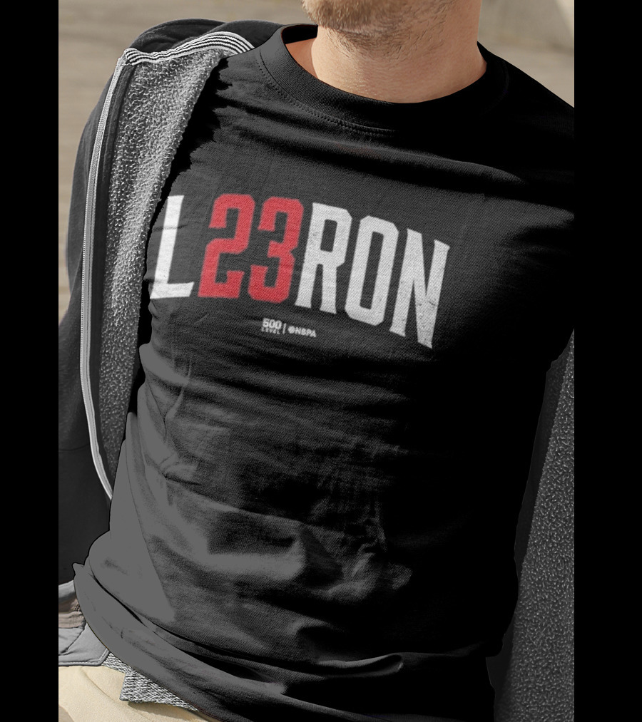 LeBron L23RON 23 Number Sports T-Shirt