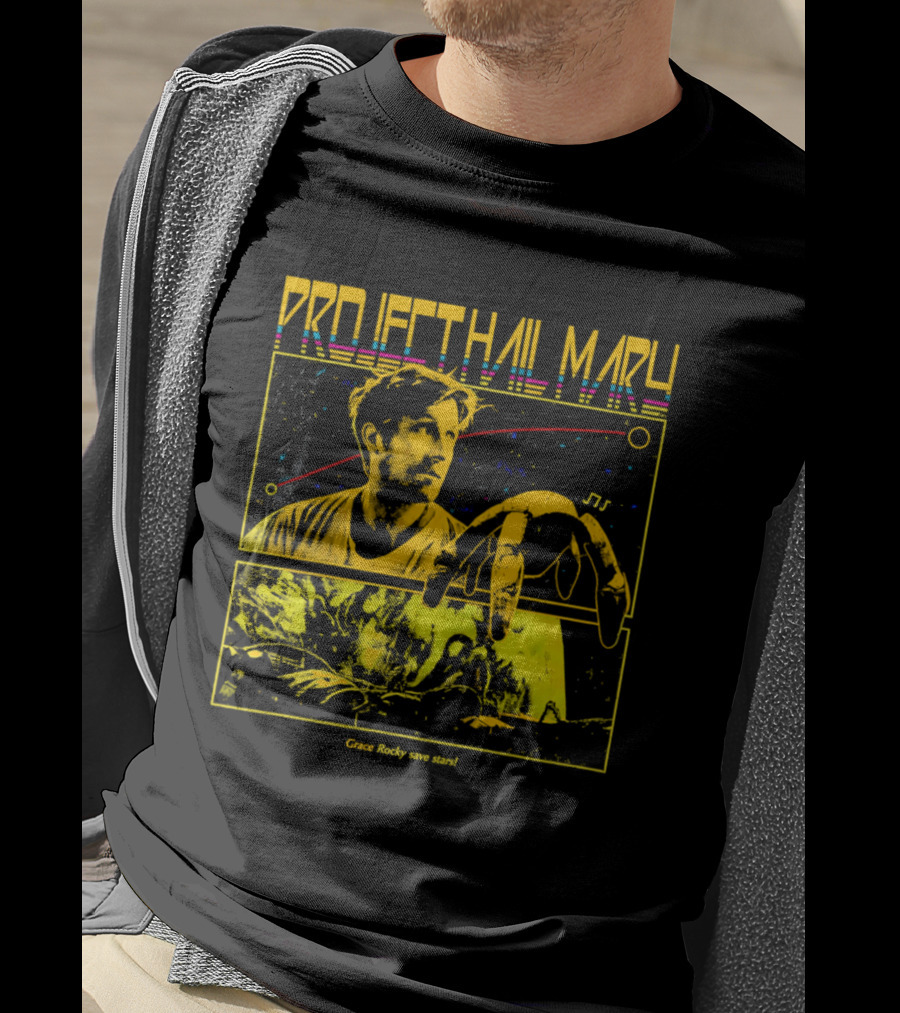 Project Hail Mary Rocky Grace Save The Stars T-Shirt