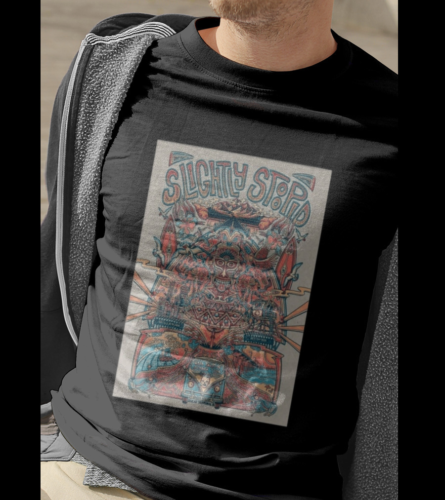Slightly Stoopid Buffalo NY 7 24 2026 Old West Summer Tour Custom House_PRINT T-Shirt