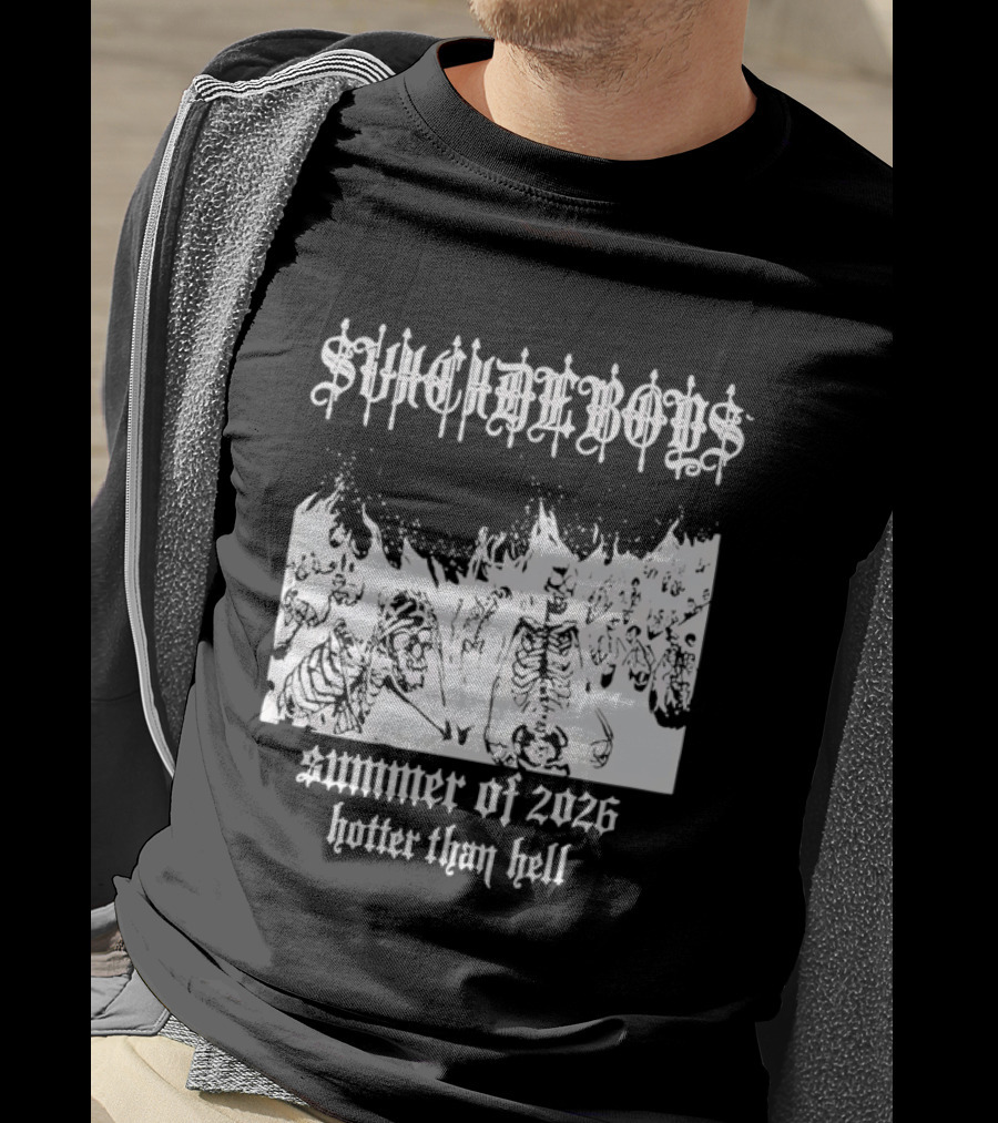 Suicideboys Summer Of 2026 Hotter Than Hell Skeletons T-Shirt