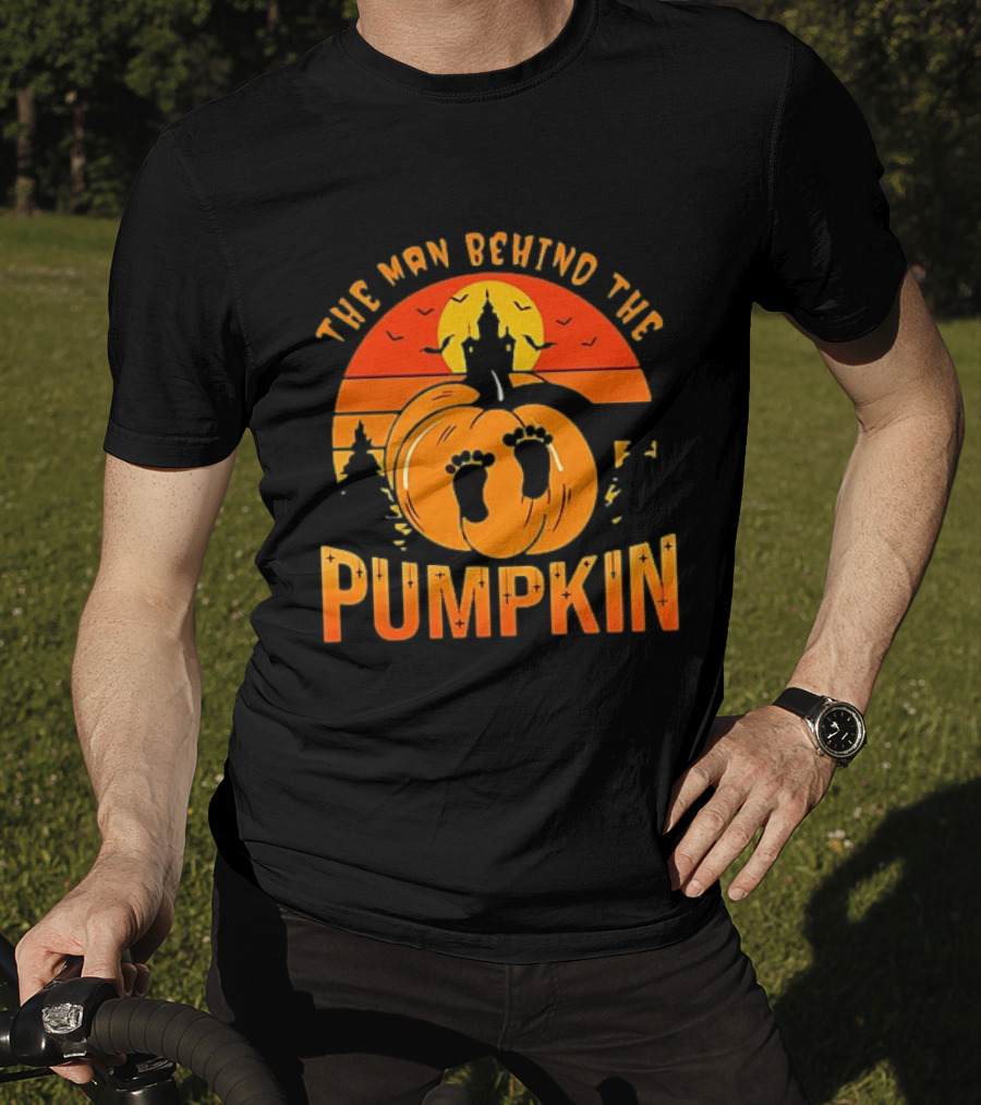 The Man Behind The Pumpkin Halloween 2026 T-Shirt