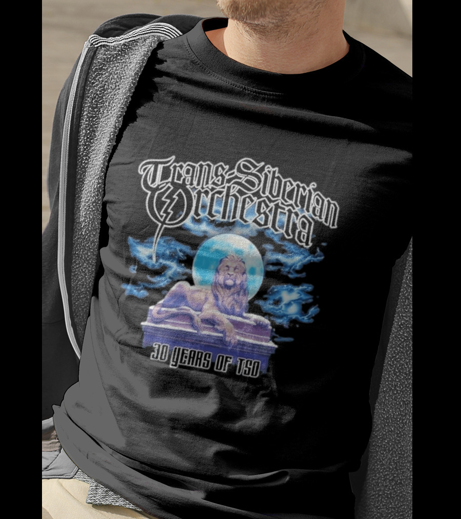 Trans Siberian Orchestra 30 Years Of TSO With Lion And Moon T-Shirt
