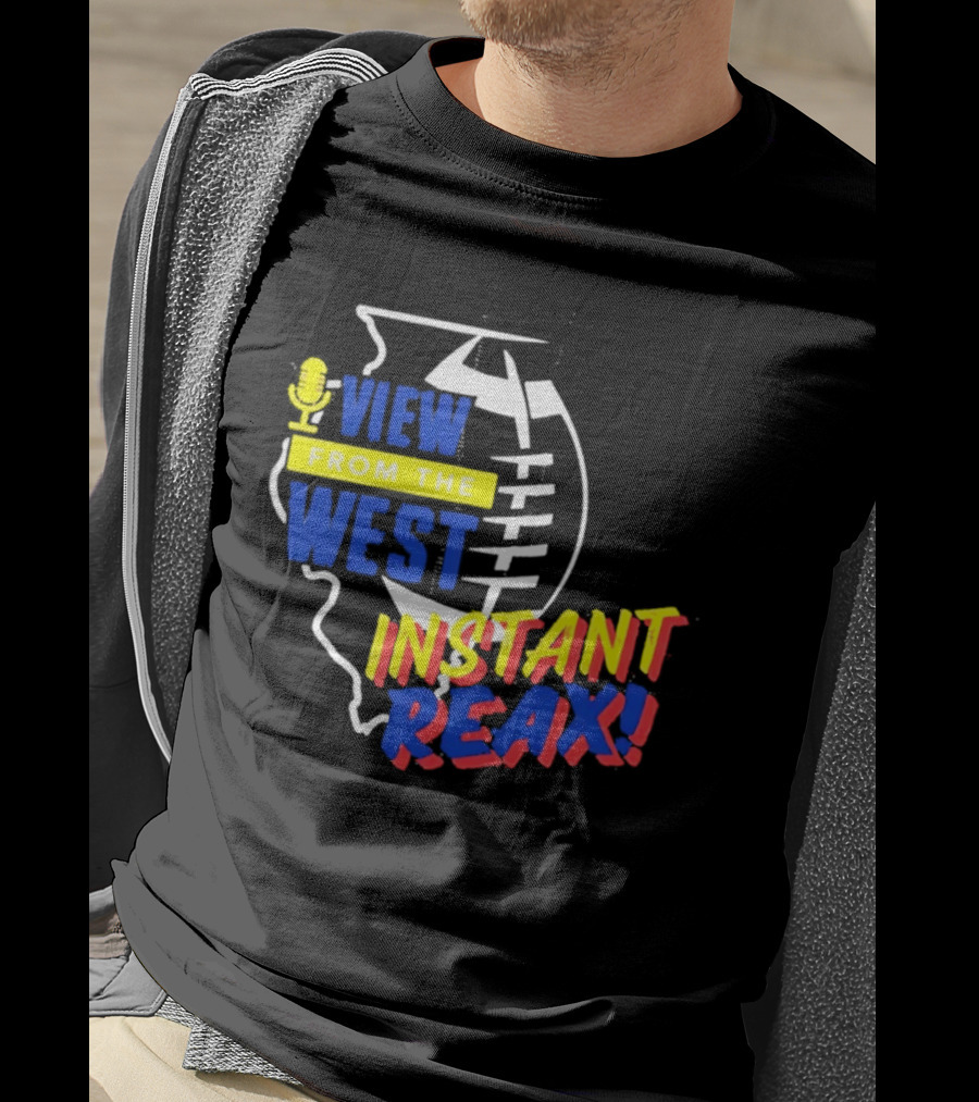 View From The West Instant Reax Illinois Football T-Shirt