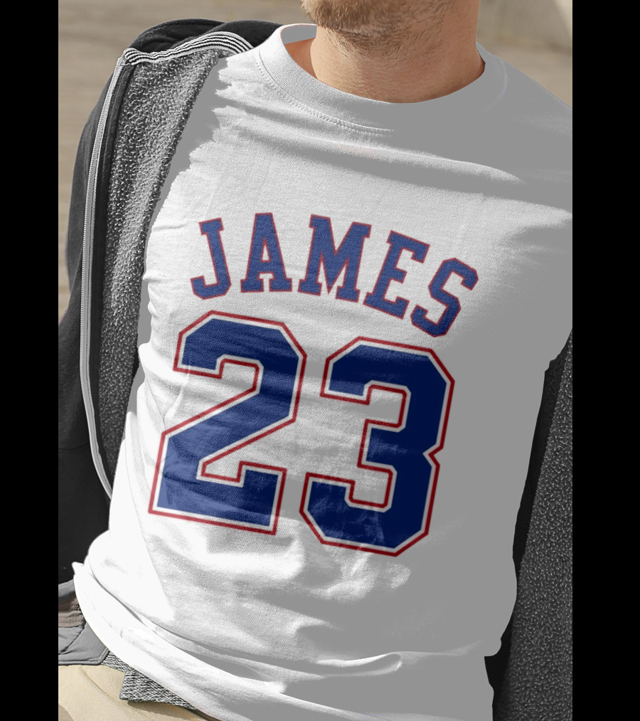 James 23 Philadelphia 76er The King T-Shirt