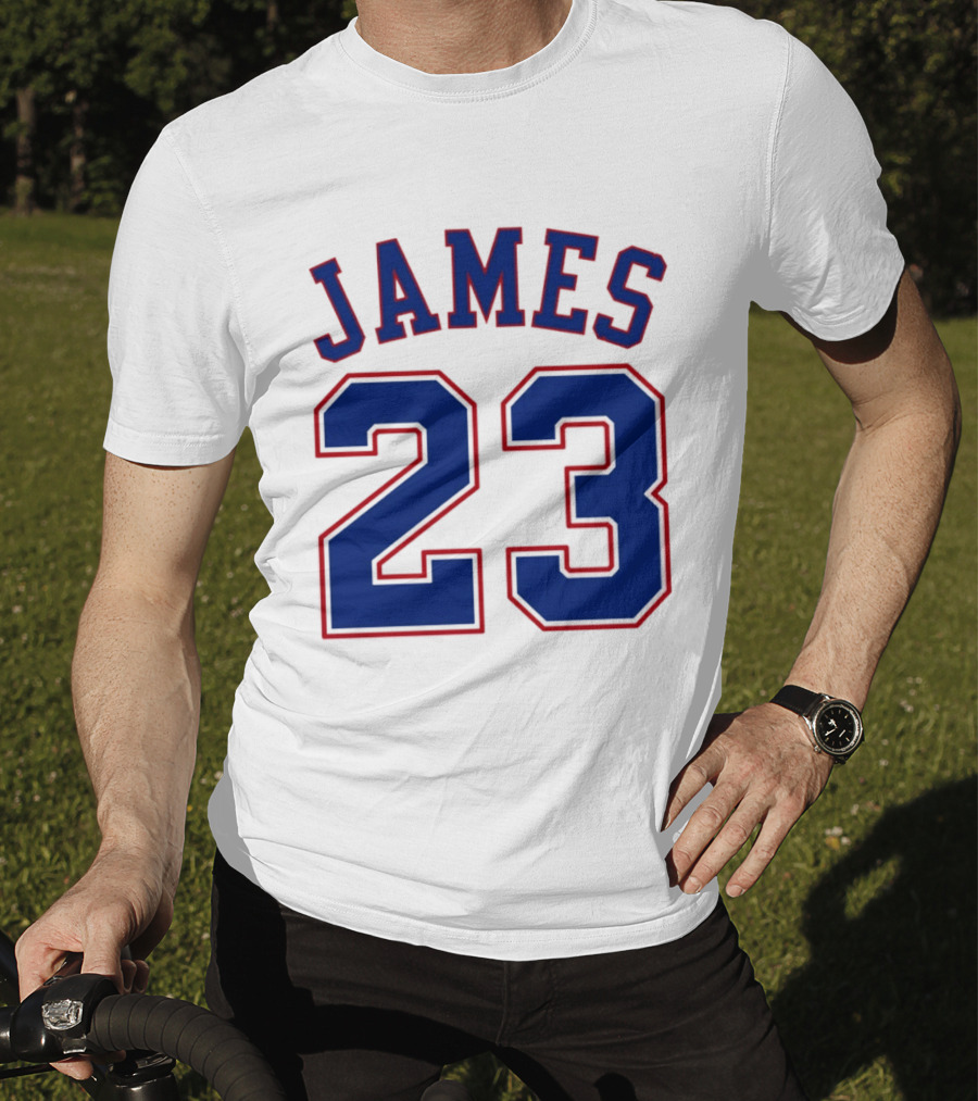 James 23 Philadelphia 76er The King T-Shirt