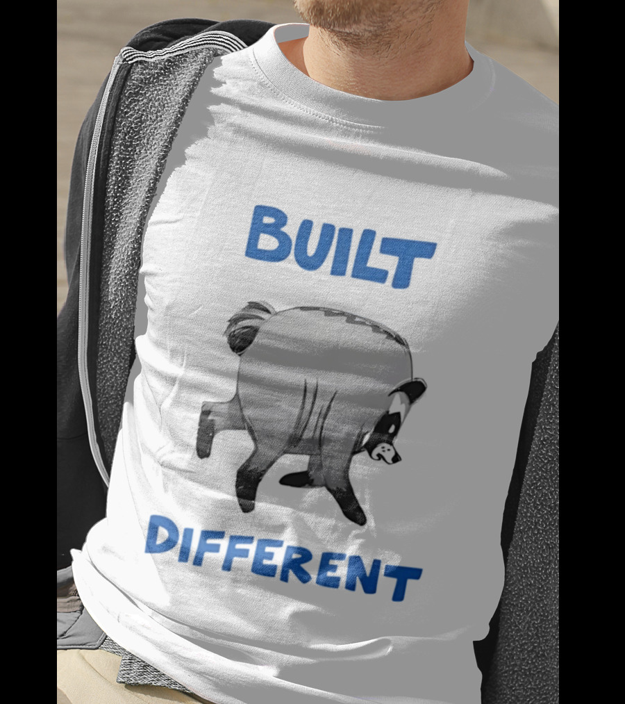 Jimothy The Raccoon Built Different T-Shirt