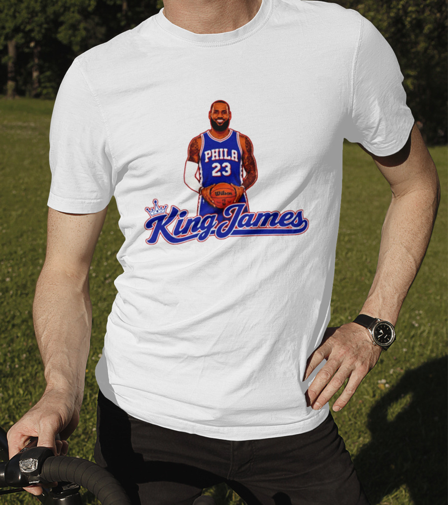 King James Philly 23 Basketball Legend T-Shirt