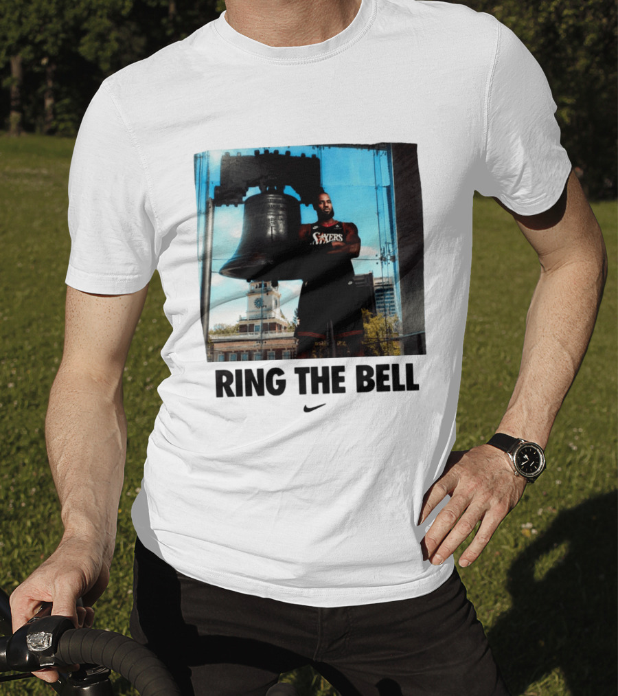 LeBron James Sixers Liberty Bell Ring The Bell T-Shirt
