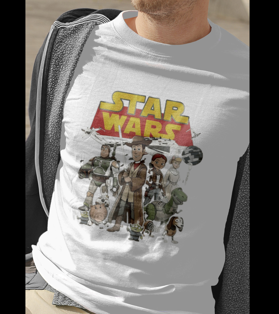Star Wars Toy Story Mashup Disneyland Family Trip 2026 T-Shirt