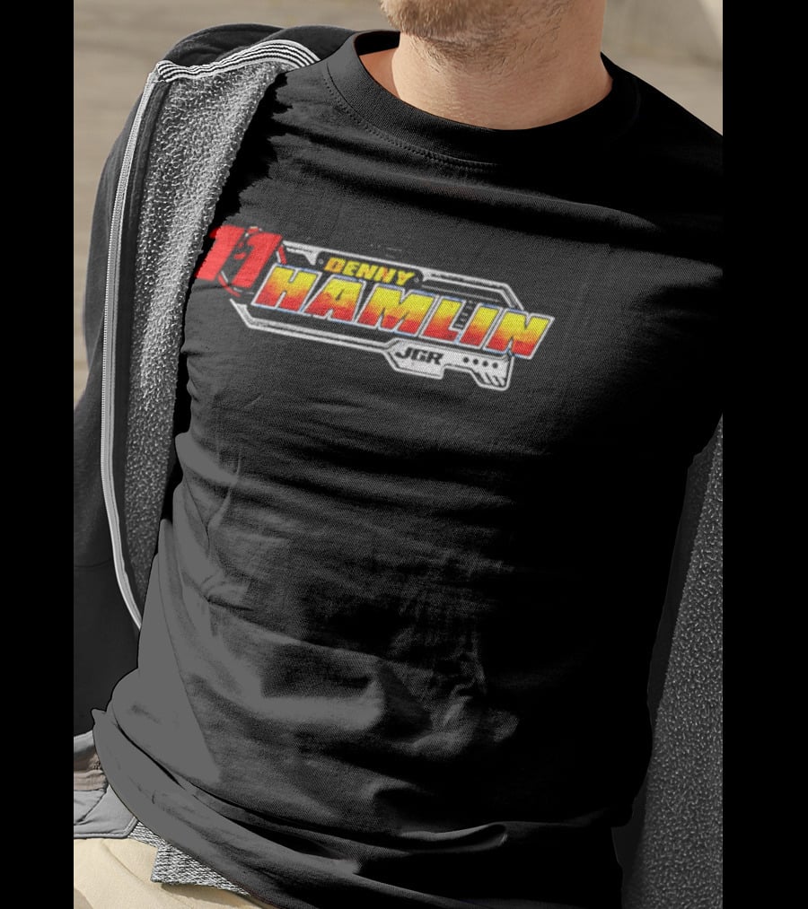 Denny Hamlin 11 Joe Gibbs Racing NASCAR 2026 T-Shirt