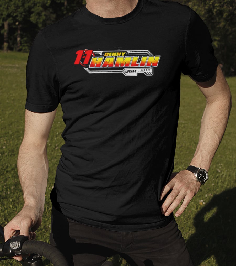Denny Hamlin 11 Joe Gibbs Racing NASCAR 2026 T-Shirt