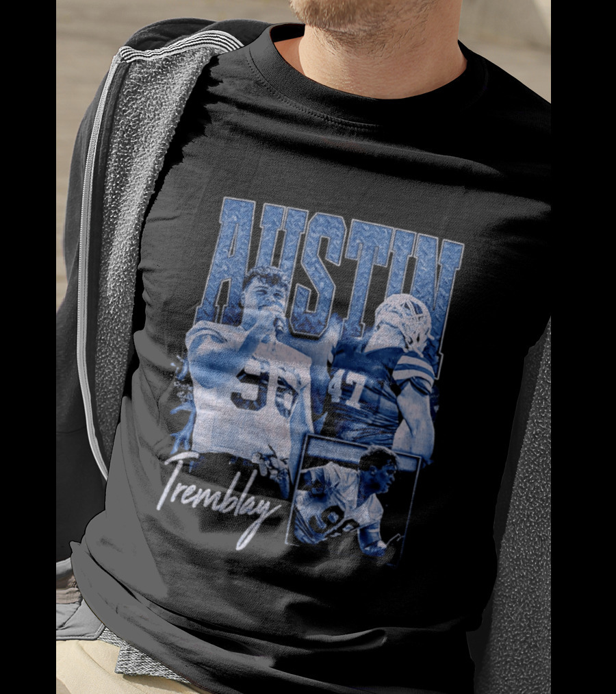 Austin Tremblay Football Austin 36 47 Sports T-Shirt