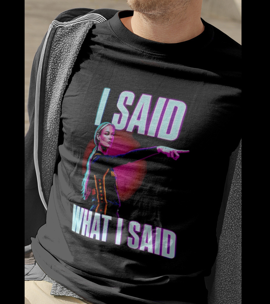 Sophie Cunningham I Said What I Said Pointing Indiana Fever WNBA Basketball T-Shirt