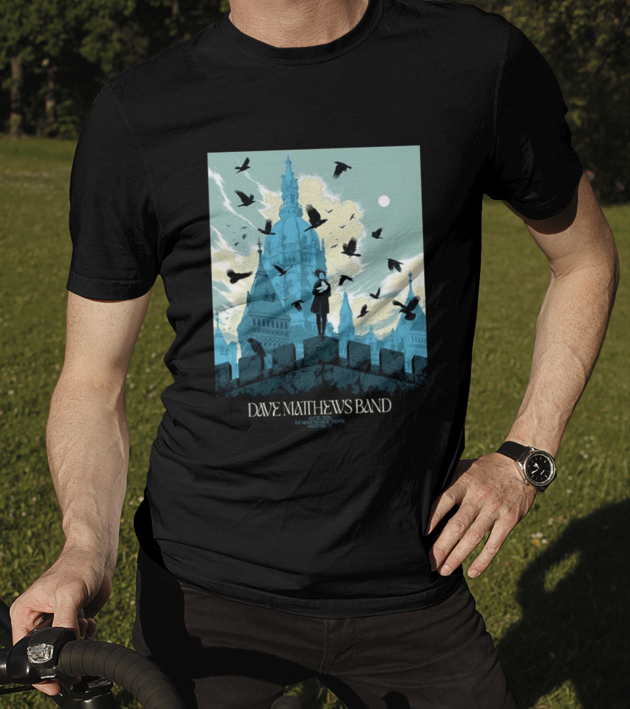 Dave Matthews Band Hartford CT 2026 The Meadows Music Theatre July 25 Event T-Shirt