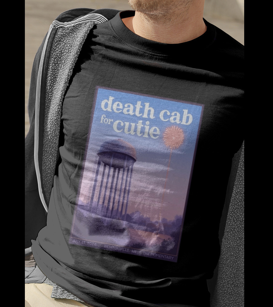 Death Cab For Cutie July 25 2026 The Momentary Bentonville AR Water Tower Firework T-Shirt