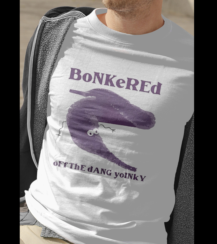 BoNKerEd OFF ThE DaNG YoINKY Worm On A String T-Shirt