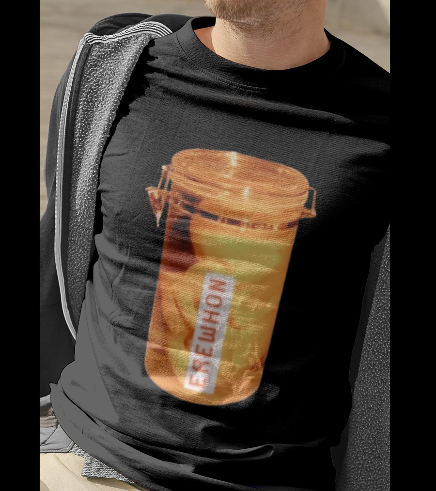 Erewhon Baby Jar Conceptual Artwork In Glass Container T-Shirt