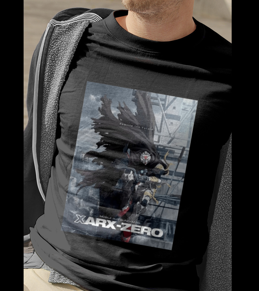 Rewrite The Future Mobile Suit Gundam RG Xarx Zero New Series T-Shirt