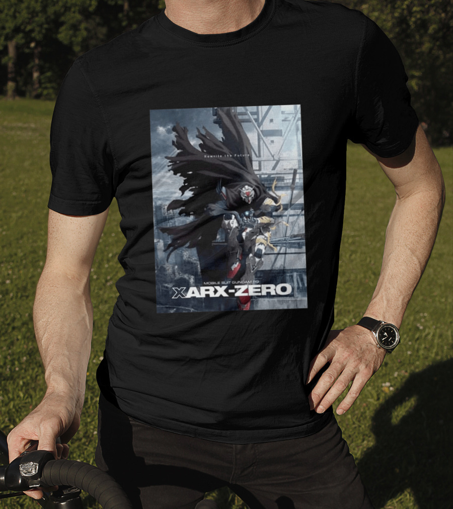Rewrite The Future Mobile Suit Gundam RG Xarx Zero New Series T-Shirt