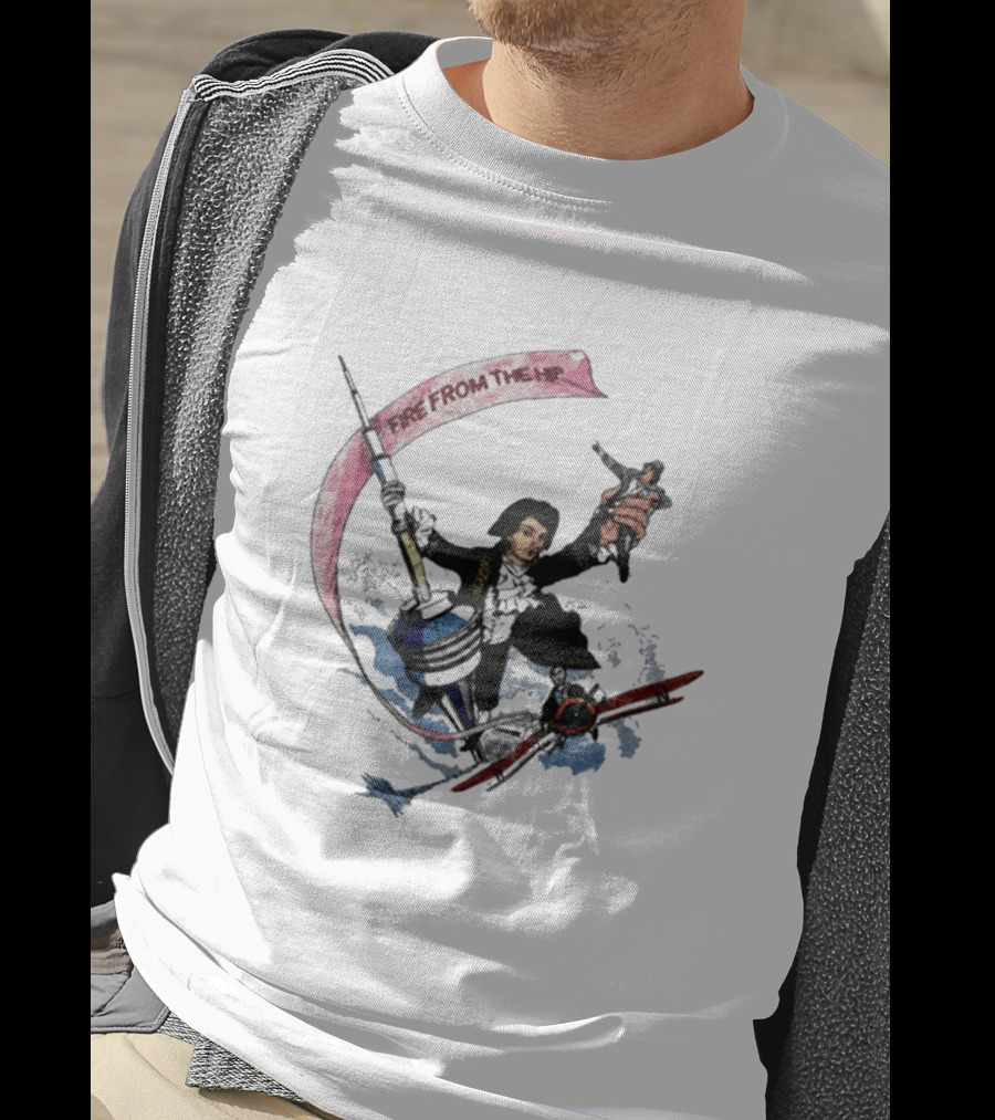 Fire From The Hp Finn Wolfhard Flying Adventure T-Shirt