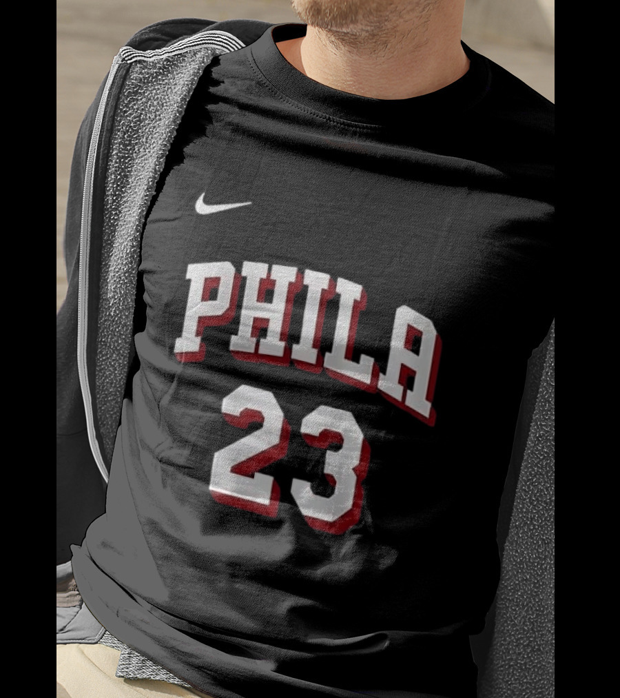 Nike PHILA 23 LeBron James Philadelphia 76ers Youth T-Shirt