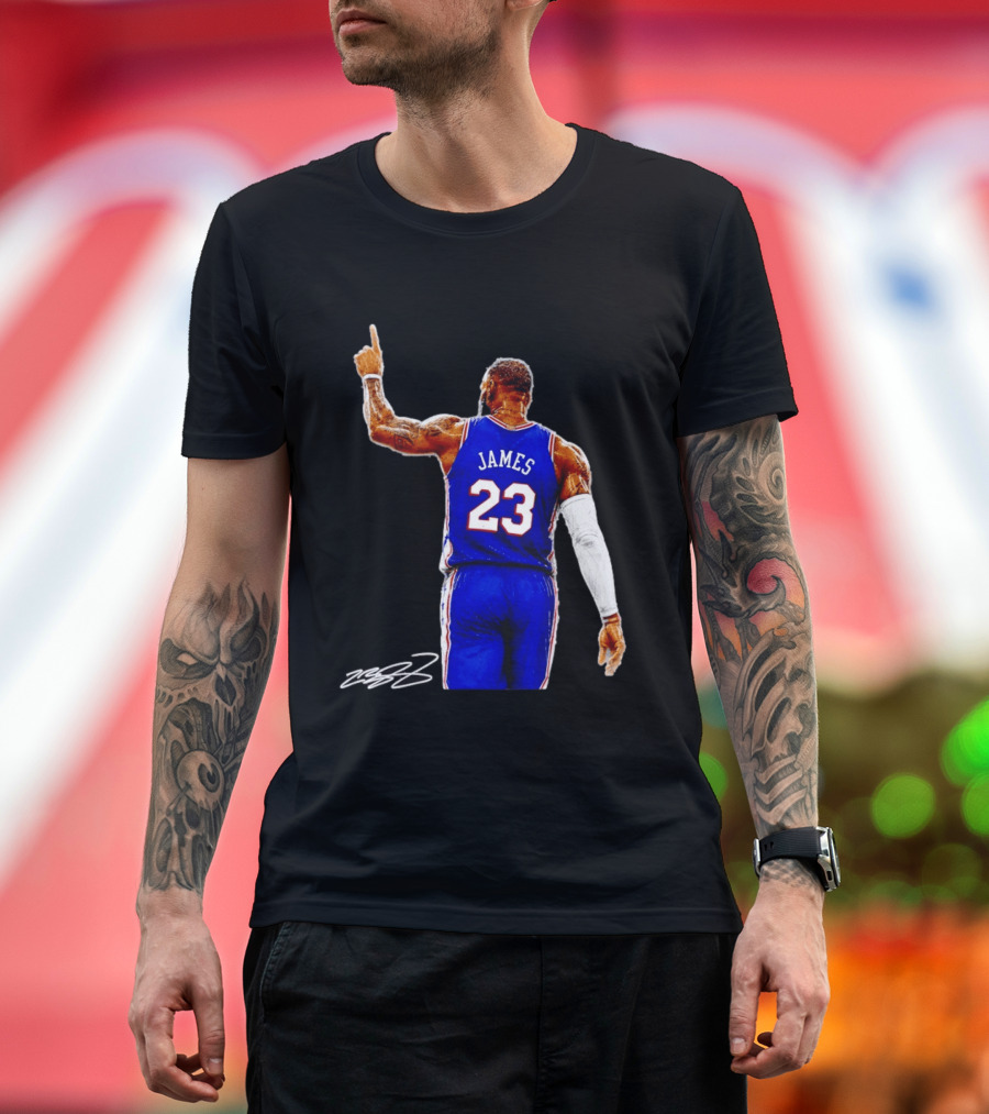 LeBron James 23 Philadelphia 76ers Basketball 2026 T-Shirt