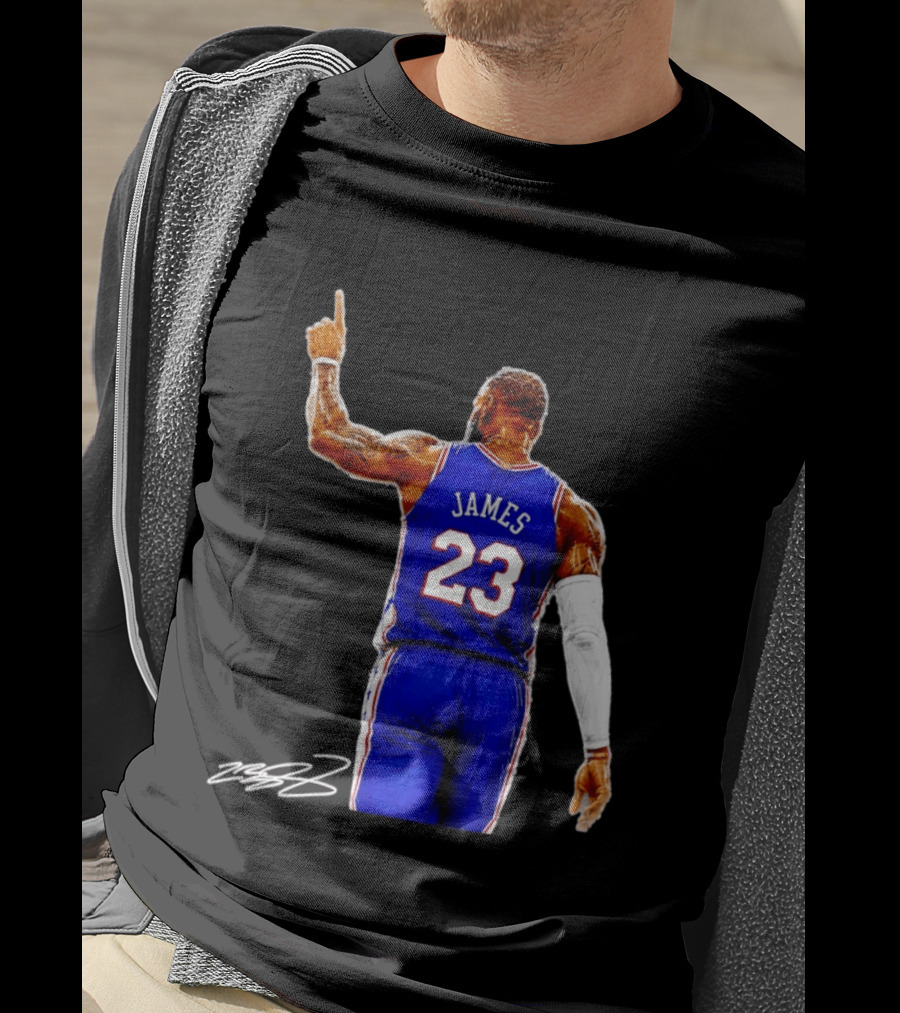 LeBron James 23 Philadelphia 76ers Basketball 2026 T-Shirt