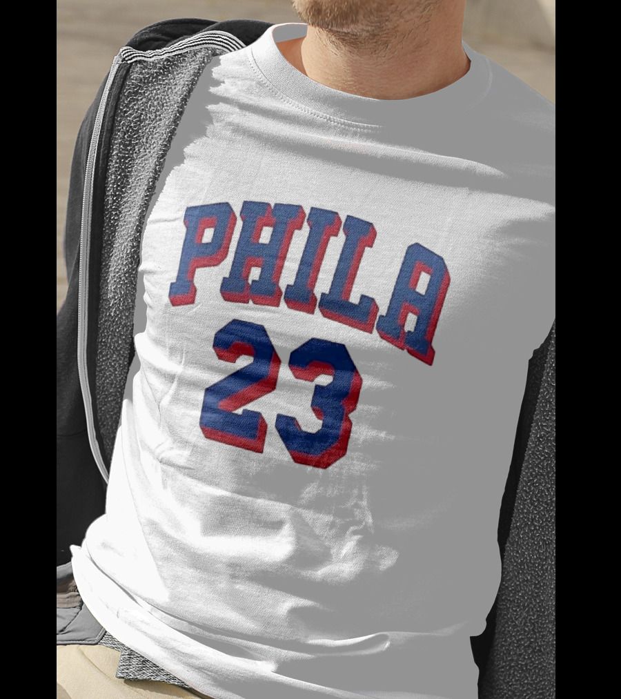 PHILA 23 LeBron James Philadelphia 76ers Youth Fast Break T-Shirt