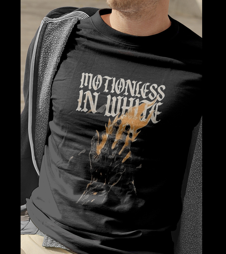 Motionless In White Fiery Hand We Will Carry The Torch T-Shirt