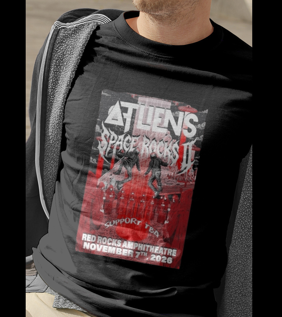 ATLiens Space Rocks II Red Rocks Amphitheatre November 7th 2026 Support TBA T-Shirt