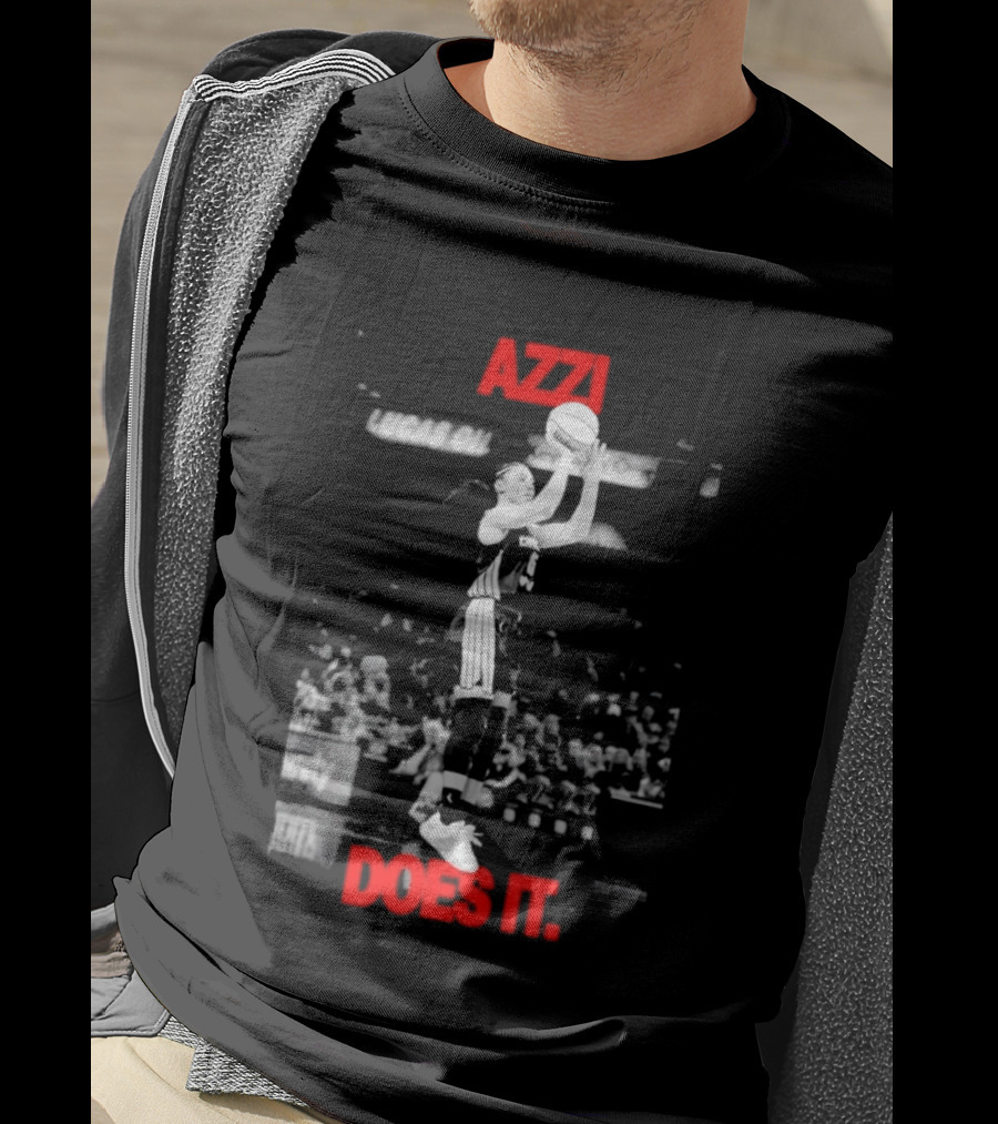 Azzi Fudd Azzi Does It WNBA Basketball Player Jump Shot T-Shirt