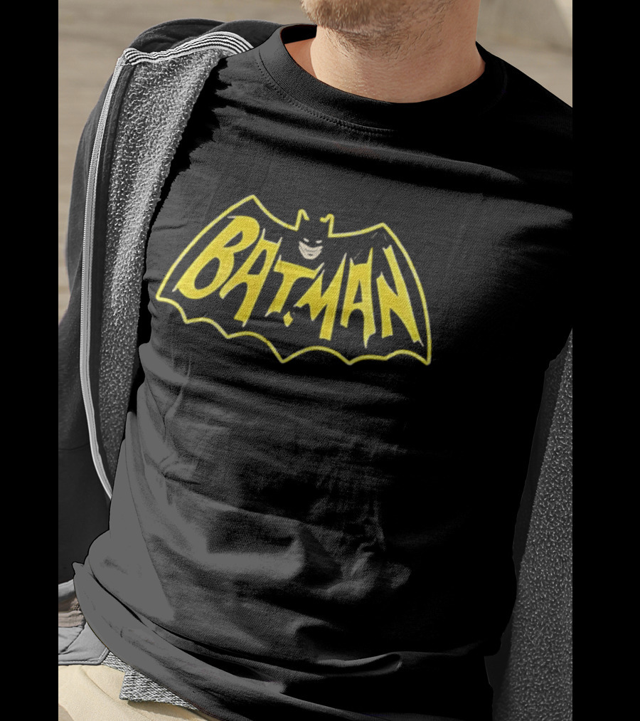 Batman Yellow Smile T-Shirt