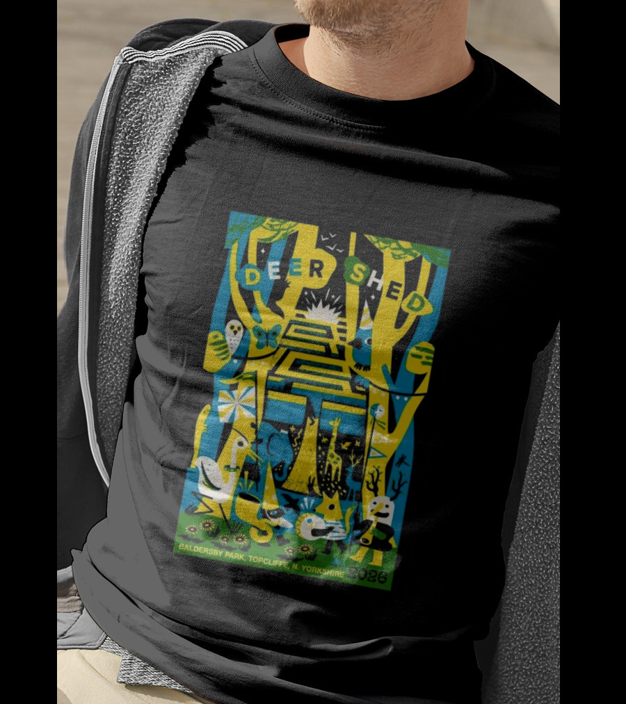 Deer Shed 2026 Baldersby Park Topcliffe N Yorkshire Festival T-Shirt
