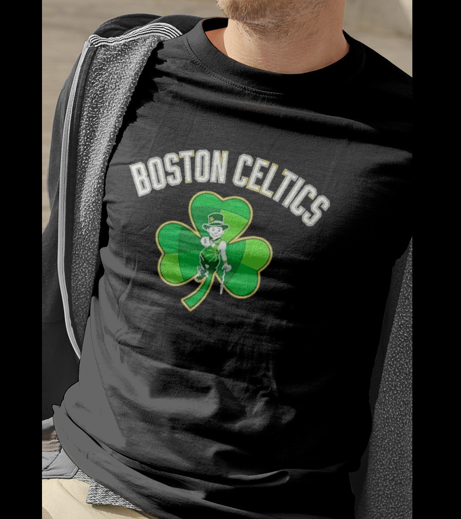 Boston Celtics Shamrock St Patrick's Day 2026 T-Shirt