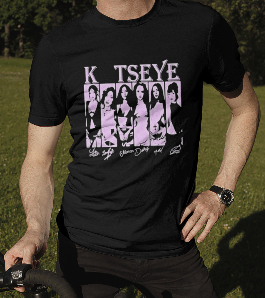 Katseye Bold Style Queens Party Girl Power T-Shirt