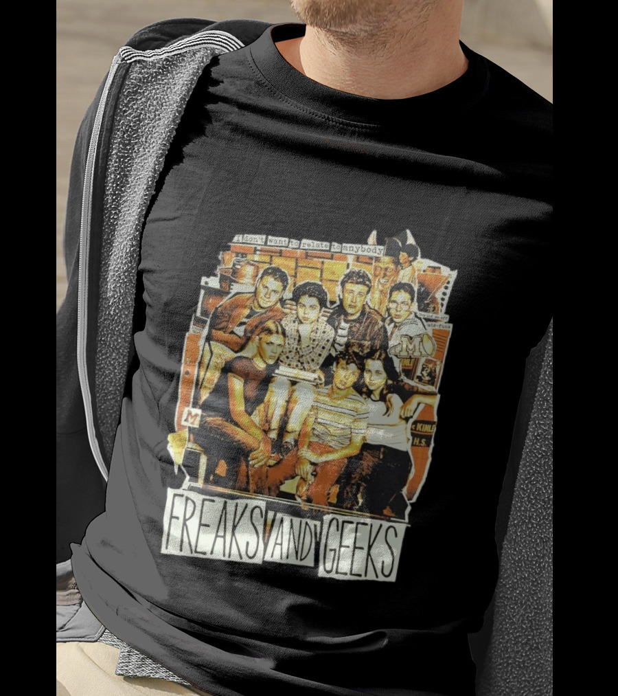 Freaks And Geeks I Don't Want To Relate To Anybody Mid Funk High School Group T-Shirt