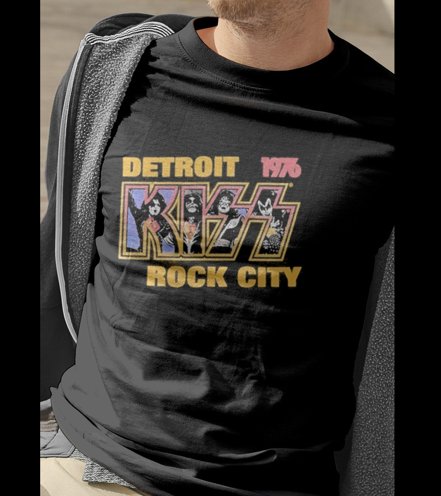 Kiss Detroit Rock City 1976 Band T-Shirt