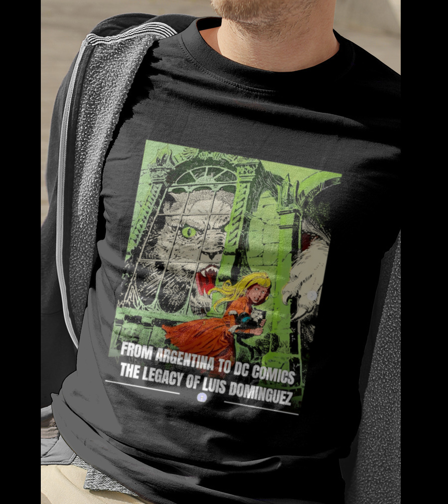 From Argentina To DC Comics The Legacy Of Luis Dominguez Vintage Comic T-Shirt