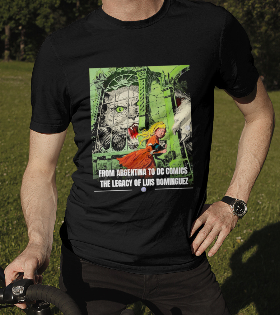 From Argentina To DC Comics The Legacy Of Luis Dominguez Vintage Comic T-Shirt