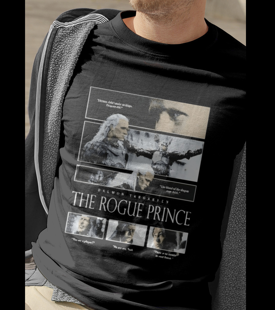 Daemon Targaryen The Rogue Prince Dragons Blood House Of The Dragon T-Shirt